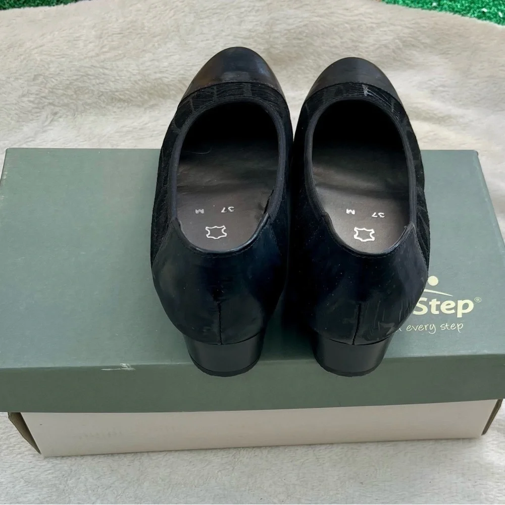 Spring Step Norma Leather Heel Shoes Size 6-7